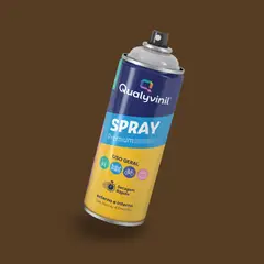 Qualyvinil - Spray Marrom Brilhante 400ml