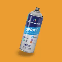 Qualyvinil - Spray Luminoso Amarelo 400ml