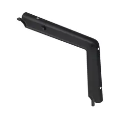 Zamar - Mão Francesa Perfil T Preta 17cm até 40kg Utilfer