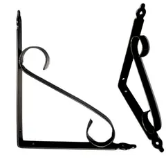 Zamar - Mão Francesa Colonial 20cm Preto Utilfer