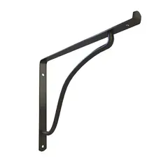 Zamar - Mão Francesa para Vidro 20cm Preto Utilfer