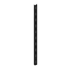 Brasforma - Trilho Simples Encaixe Preto 100cm