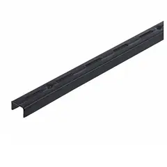 Brasforma - Trilho Simples Encaixe Preto 150cm