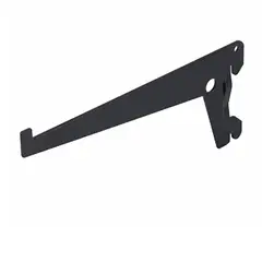Brasforma - Suporte para Trilho Simples Encaixe 15cm Preto