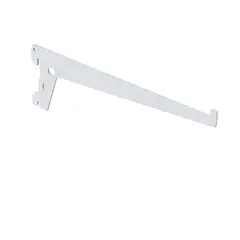 Brasforma - Suporte para Trilho Simples Encaixe 20cm Branco