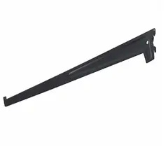 Brasforma - Suporte para Trilho Simples Encaixe 40cm Preto