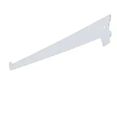 Brasforma - Suporte para Trilho Simples Encaixe 40cm Branco