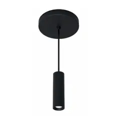 undefined - Led Pendente New Spear 150mm Preto Fosco Am3000k 5w Bivolt 800