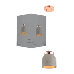 undefined - Pendente Stove 130 mm CIM CB 1XE27