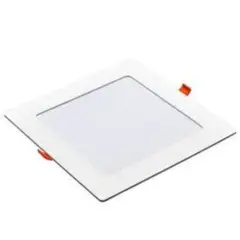 undefined - Painel Led Pop Quadrado Embutir 12w 6500k 16x16 Branco Bivolt