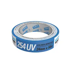 Tekbond - Fita Crepe 254uv Imob Azul 24mmx50m Rolo
