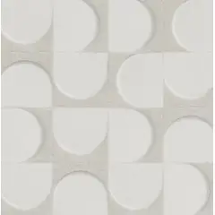 Ceusa - Porcelanato Retificado Matte Lapa White Interno/externo 58,4x58,4 Cm Caixa 1,70 M²