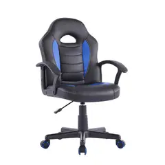 Just Home Collection - Cadeira Gaming Zeta Azul e Preto