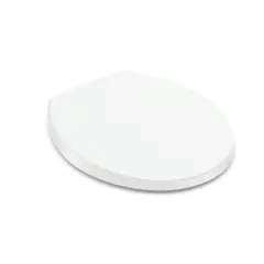 Roca - Assento Sanitário Zip Plus com Fechamento Comum Oval Polipropileno Branco