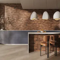 Incopisos - Revestimento Retificado Rustico Oxy Bru839018 Marrom Interno 39x75cm Caixa 2,06m²