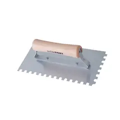Momfort - Desempenadeira Aço Rebite Dentada 12x24