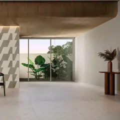 Portinari - Porcelanato Retificado Rustico Sgr Hard Caminho Cinza Externo 90x90cm Caixa 1,62 M²