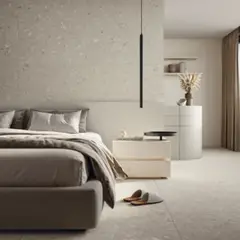 Portinari - Porcelanato Retificado Acetinado Natural Sgr Caminho Cinza Interno/externo 90x90cm Caixa 1,62 M²