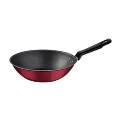 Tramontina - Wok 24cm Antiaderente Loreto Vermelho