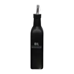 Hauskraft - Azeiteiro 275ml Vidro Manhattan Preto