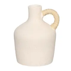 Hauskraft - Vaso 11x14cm Mikon Redondo com Alca Branco