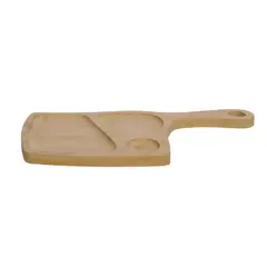 Hauskraft - Petisqueira 35cm Bambu com Divisorias Natural