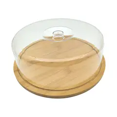 Hauskraft - Porta Bolo 28cm Bambu Natural