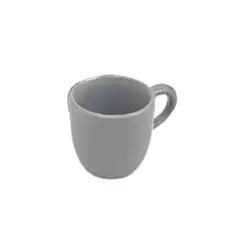 Hauskraft - Xicara de Cafe 100ml Ceramica Medina Cinza