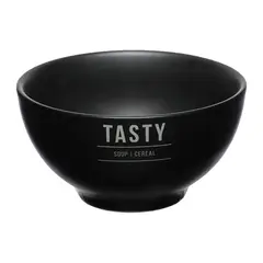 Hauskraft - Bowl 440ml Porcelana Manhattan Preto