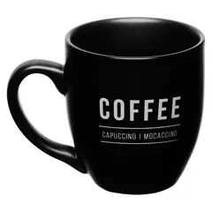 Hauskraft - Caneca 300ml Porcelana Manhattan Preto