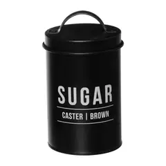 Hauskraft - Pote de Acucar 800ml Aço Manhattan Preto