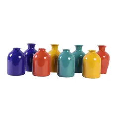 Just Home Collection - Vaso Metalico 25cm Sortido