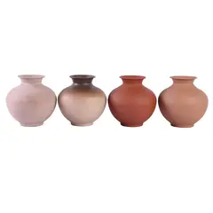 Just Home Collection - Vaso de Metal 23cm Antique