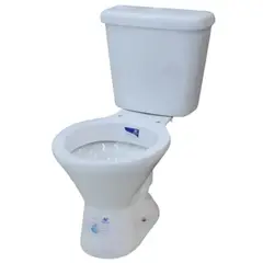 Santa Clara - Kit Vaso Sanitário com Caixa Acoplada Araxa 6L Branco
