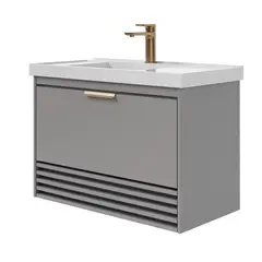Mgm - Armario Paraty 80cm Platina