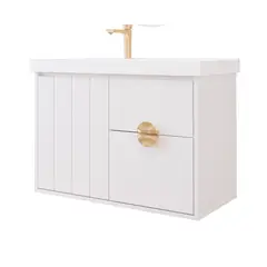 Mgm - Gabinete para Banheiro Copenhague 60cm Branco