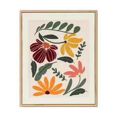 Just Home Collection - Quadro Natura Flor Amarela 40x50