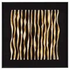 Just Home Collection - Quadro Decorativo Stripe Quadrado 60x60