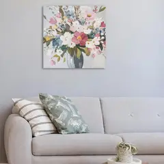 Just Home Collection - Tela Buquê de Flores2 50x50