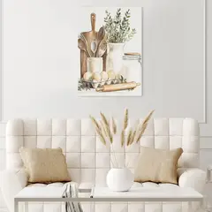 Just Home Collection - Quadro Cozinha Flask 50x70