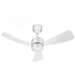 Elgin - Ventilador de Teto Silence Air 3 Pás Bivolt com Led 18w 6 Velocidades Branco