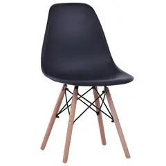 undefined - Cadeira Eames Preta Just Home Collection