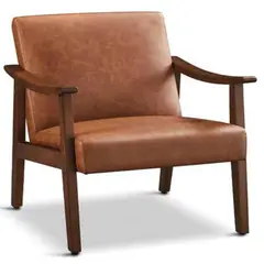 Just Home Collection - Poltrona 1 Lugar Café Michine 72 Cm