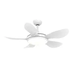 Arno - Ventilador de Teto Ultimate Bivolt Branco com 5 Pás e Controle Remoto Vx25
