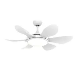 Arno - Ventilador de Teto Ultimate Bivolt Branco com 6 Pás e Controle Remoto Vx26
