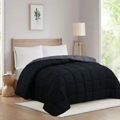 Just Home Collection - Edredom Unicolor 175x240 Cinza