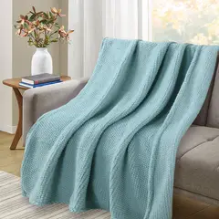 Just Home Collection - Cobertor Solteiro Sherpa 125x150 Verde