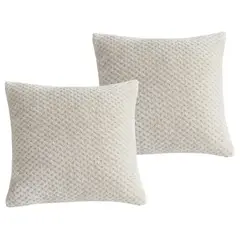 Just Home Collection - Conjunto de 2 Almofadas Jacq 40x40 Bege