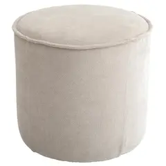 Just Home Collection - Puf Redondo 40x40x40 Bege