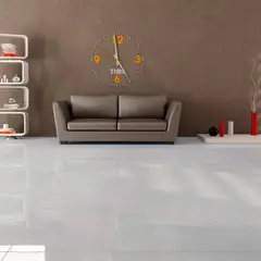 Delta Cerâmica - Porcelanato Retificado Polido Madrid Plata Cinza Interno 72x72 Cm Caixa 2,61 M² Delta